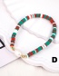 Fashion Br002-d Colorful Clay Bracelet