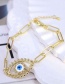 Fashion Br019-f Copper Diamond Eye Bracelet
