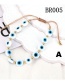 Fashion Br15-c Copper Beads Beaded Eye Bracelet