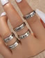 Fashion Pisces Alloy Twelve Constellation Letter Ring