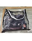 Fashion Transparent Pvc Transparent Large Capacity Shoulder Bag