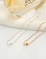 Fashion 3# Alloy Peach Heart Multilayer Necklace