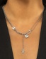 Fashion Gold Alloy Love Star Necklace