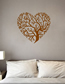 Fashion 57*53cm Black Pvc Love Tree Wall Sticker