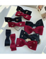 Fashion Oversized Knot Black Fabric Bow Hairpin