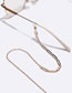 Fashion Main Image Kc Gold Metal Geometric Chain Glasses Chain