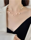 Fashion Gold Color Alloy Pearl Necklace