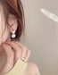 Fashion Gold Color Alloy Geometric Diamond Earrings