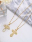 Fashion B Copper And Diamond Cross Necklace