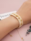 Fashion Mi-b210045a Rice Bead Woven Love Geometric Bracelet