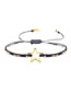 Fashion Mi-b200374f Geometric Rice Bead Beaded Hollow Five-pointed Star Bracelet