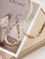 Fashion Bracelet Titanium Steel Three-strand Snake Chain Winding Bracelet