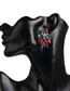 Fashion 52585 Alloy Geometric Diamond Earrings