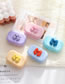 Fashion Pink Bow Plastic Bowknot Portable Contact Lens Case