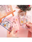 Fashion Star Girl Plastic Cartoon Transparent Card Sleeve Protective Sleeve
