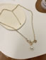 Fashion Main Image Alloy Love Pearl Ot Buckle Necklace