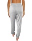 Fashion Light Grey Slip Pocket High-waist Lace-up Trousers