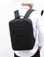 Fashion Grey Nylon Large Capacity Backpack