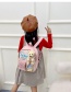Fashion Red Canvas Cartoon Backpack