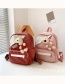 Fashion Pink Cartoon Nylon Kids Backpack
