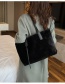Fashion Dark Brown Lamb Wool Large Capacity Shoulder Bag