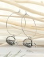 Fashion 4 Crown Alloy Dripping Crown Earrings