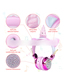 Fashion Pink Cartoon Unicorn Headset Bluetooth Headset (charged)