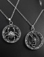 Fashion Capricornus Titanium Constellation Necklace
