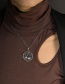 Fashion Virgo Titanium Constellation Necklace