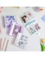 Fashion Six-hole Blank Paper Core 40 Sheets Of Paper (without Shell) Pvc Six-hole Loose-leaf Album Holder