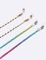 Fashion Complete Set Pure Copper Colorful Chain Glasses Chain Set