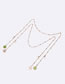 Fashion Complete Set Geometric Daisy Glasses Chain Set