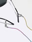 Fashion Complete Set Pure Copper Color Bead Chain Glasses Chain Set