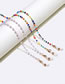 Fashion Complete Set Pure Copper Color Beads Pearl Glasses Chain Set