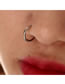 Fashion Silver Color-2 Copper Thread U-shaped Nose Clip