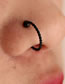 Fashion Silver Color Copper Thread U-shaped Nose Clip