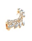 Fashion Color Alloy Fancy Diamond Pearl Wing Ear Cuff