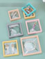 Fashion Light Pink 11*11 (without Base) Dust-proof Color Pe Suspension Storage Film Box