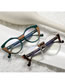 Fashion Green/anti-blue Light Tr90 Large Frame Cp Ferrule Color Glasses Frame