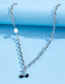 Fashion Silver Color Alloy Geometric Cherry Necklace