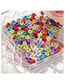 Fashion 6# Resin Color Alphabet Rice Beads Diy Accessories