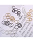Fashion 2# Alloy Closed Pierced Nose Ring Set