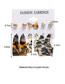 Fashion 1# Alloy Geometric Leopard Floral C Earring Set