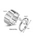 Fashion 7# Alloy Geometric Heart Ring