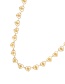 Fashion Gold Titanium Steel Heart Necklace