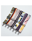 Fashion 375 Gun Color Hook Polyester Print Geometric Diagonal Wide Straps