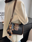 Fashion With Pendant Off-white Pu Large Capacity Messenger Bag