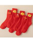 Fashion Safety Coral Fleece Safe Thickened Socks