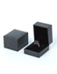 Fashion Black Ring Box Right Angle Ring Storage Box