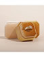 Fashion Gold Single Ring Box Octagonal Corduroy Ornament Storage Box